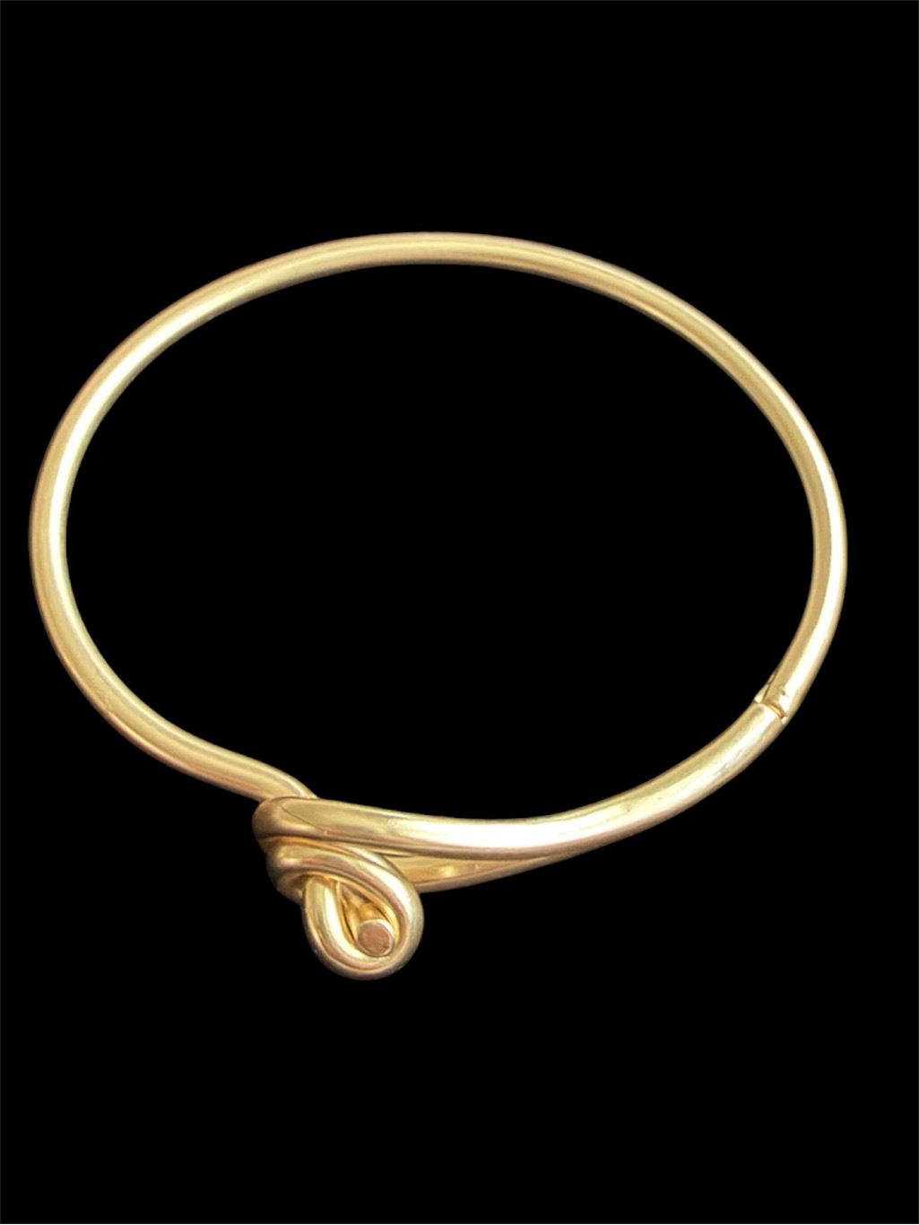 Lucky Brand Gold Knot Collar Necklace